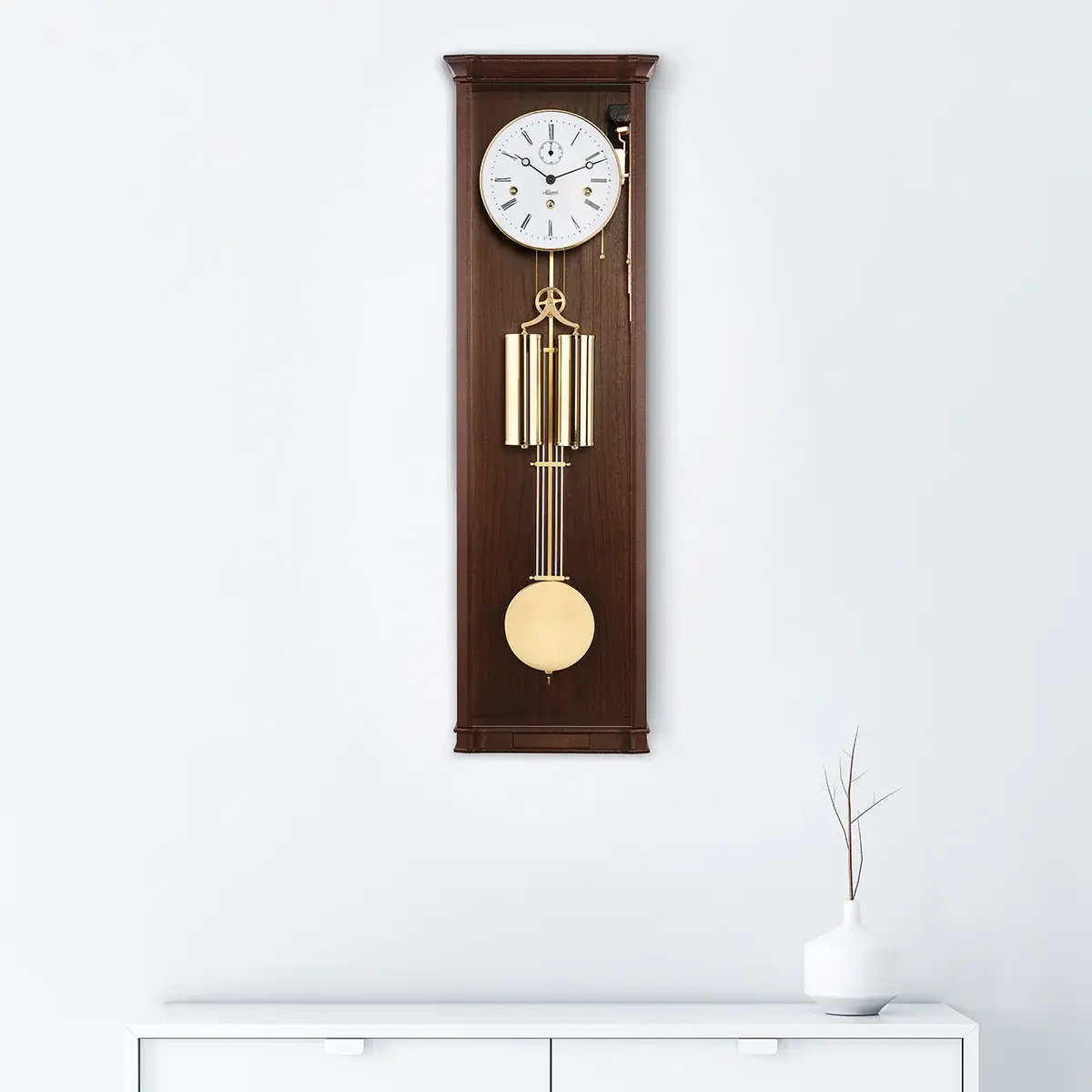 William Mechanical Wall Clock