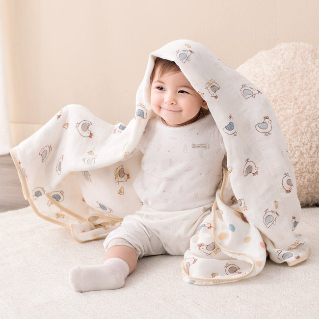 Thumbnail: Bamboo Fiber Gauze Quilt