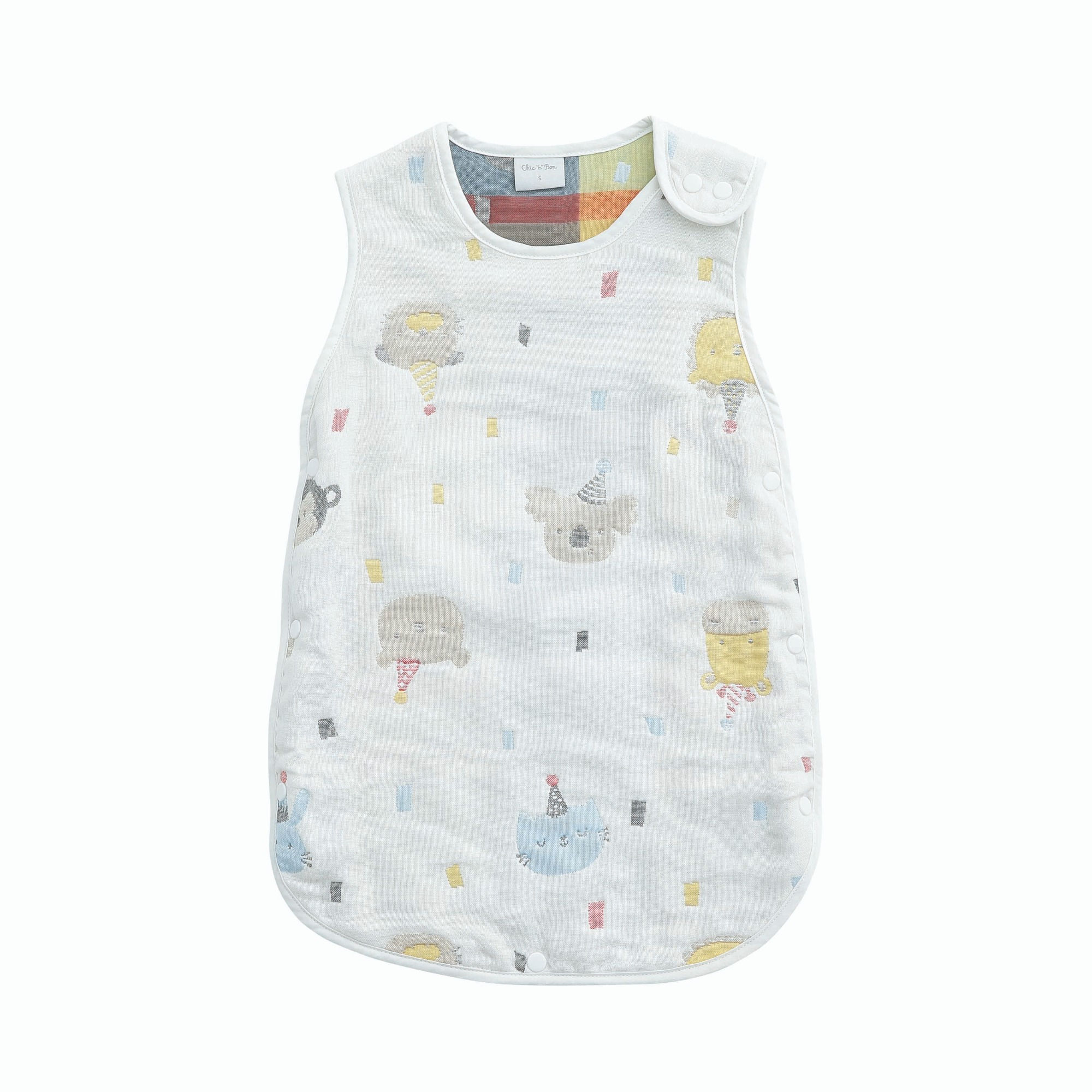 Animal party six-layer yarn anti-kick vest