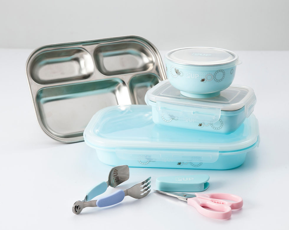 Thumbnail: Double-layer Stainless Steel Lunch Box