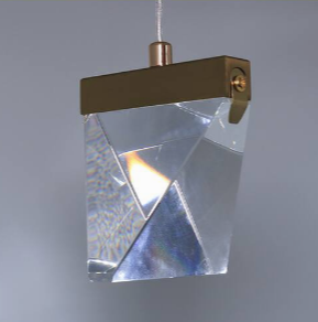 Miniatura: Pendente Lirio - Dourado LED 5W Bivolt 16x12cm - AAATOP