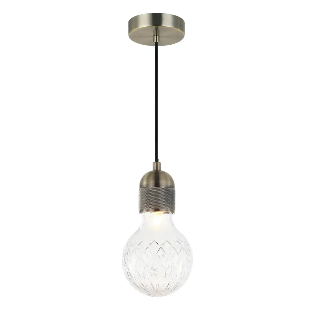 Pendente Petit - Bronze G9 4W Bivolt 18.5xØ9.3cm - Bella Iluminação