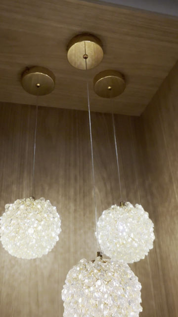 Miniatura: Pendente Dente de Leão - Dourado 1xG9 5W Bivolt 22cm - AAA