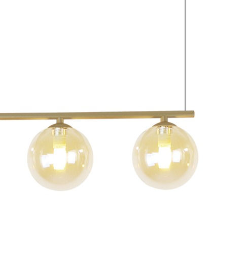 Miniatura: Pendente Orbit II - Dourado G9 Bivolt 127V / 220V 700 x 100 x 210mm - STUDIOLUCE