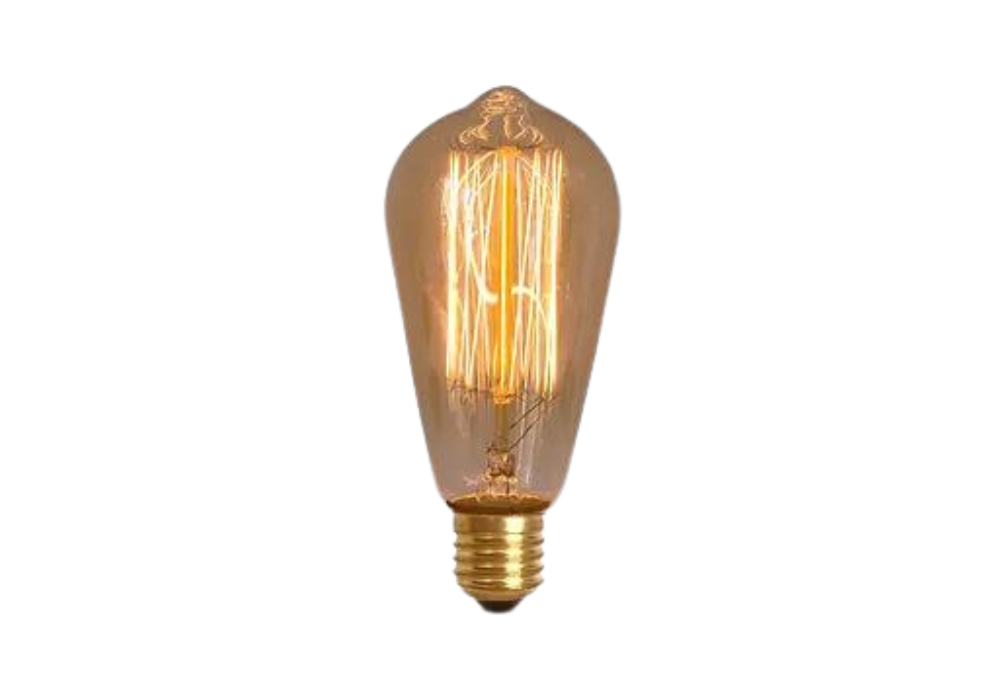 Lâmpada - Filamento de Carbono LED Bivolt E27 2.200K 14x6,4 cm - GMH