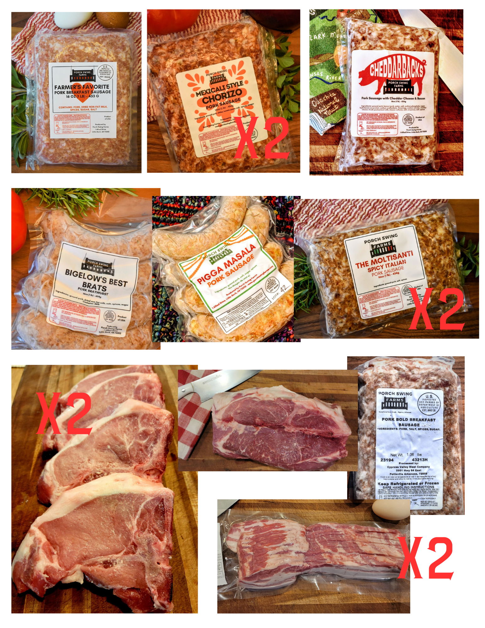 Month of Menus Pork Bundle