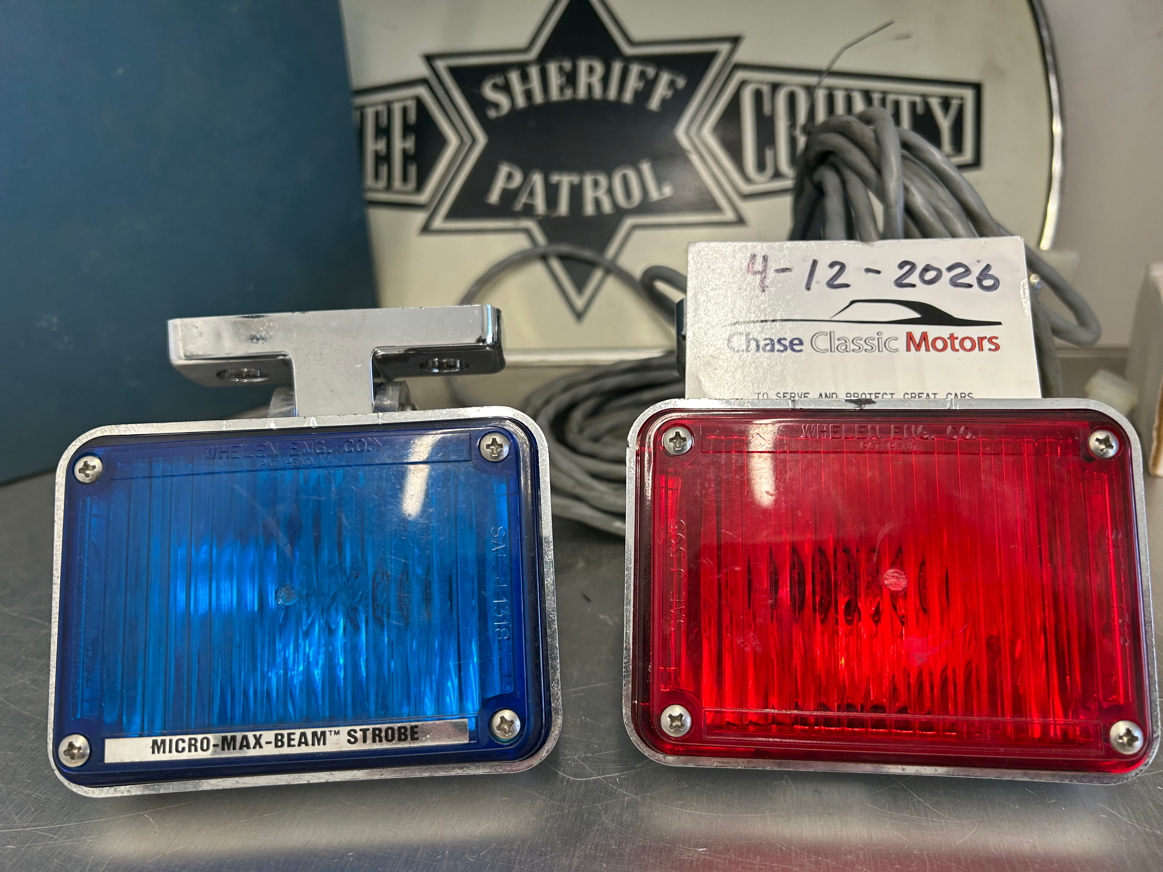 Micro Grille Master Strobe Lights