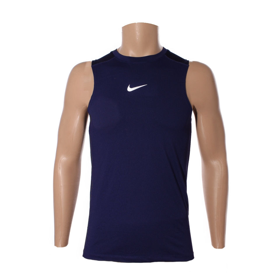 Thumbnail: Nike Pro Men Sleeveless Training Top 063A (BLUE)