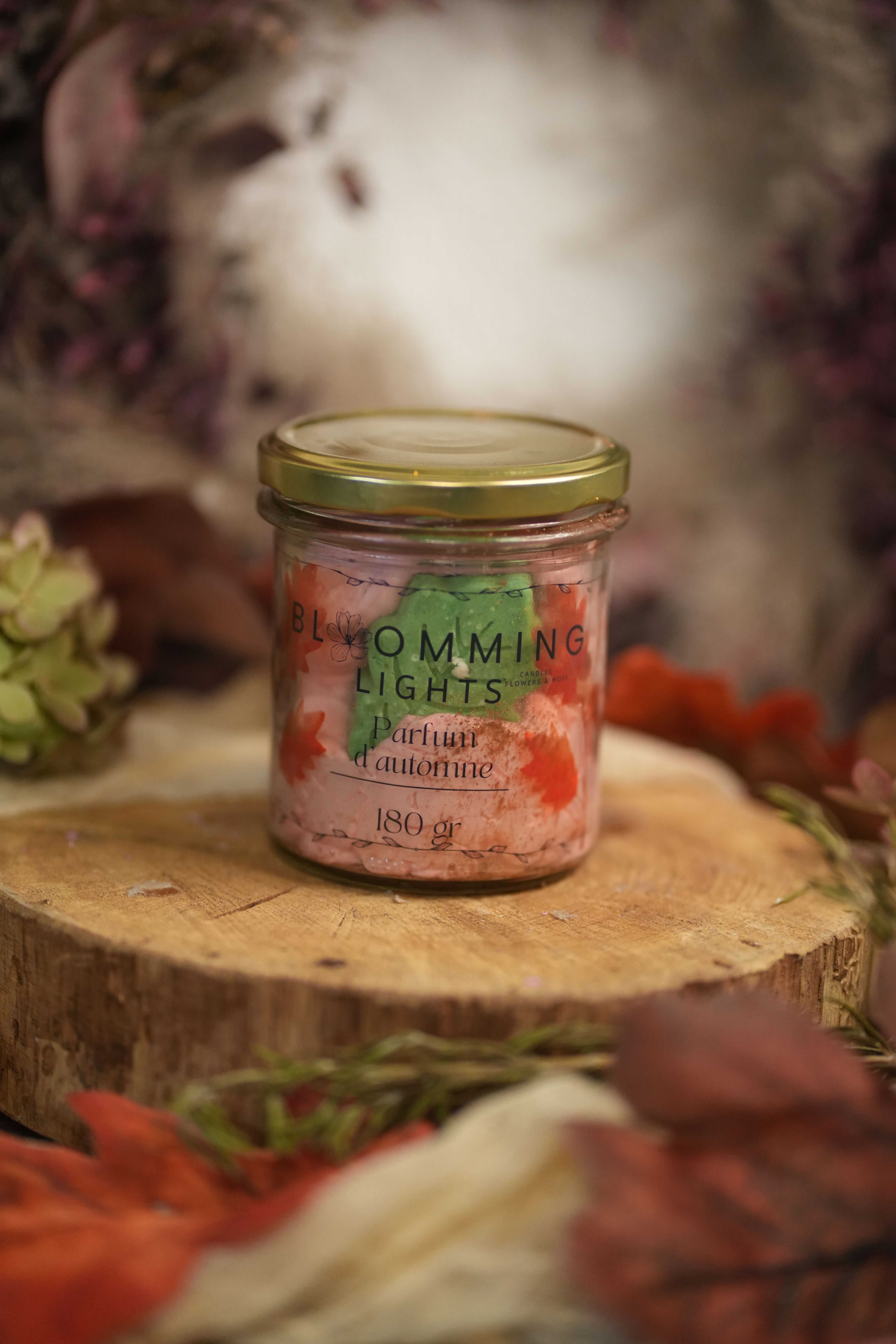 Bougie gourmande Parfum d'automne
