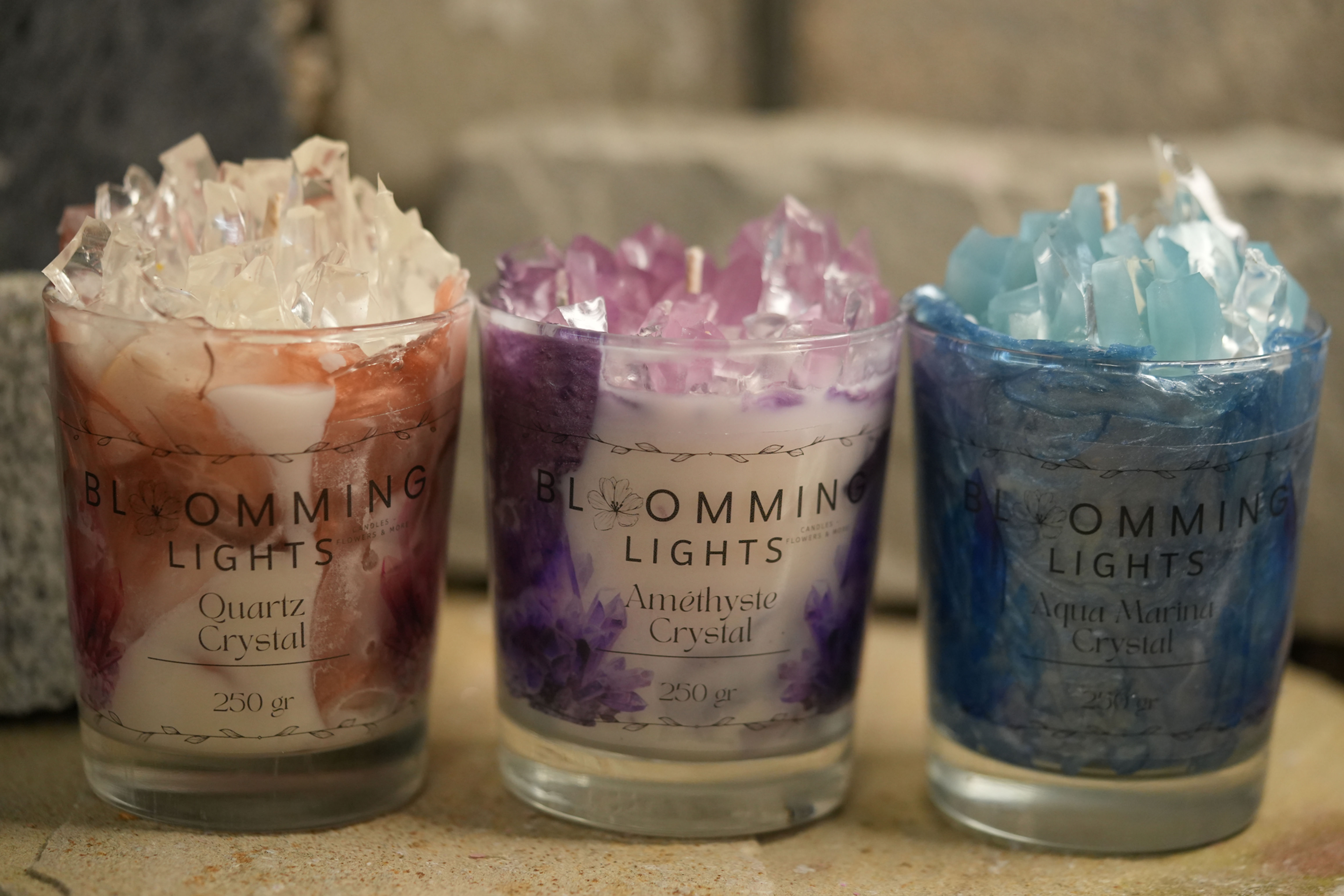 Bougies Collection Crystal