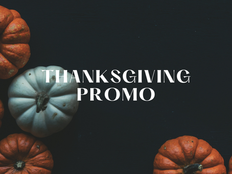Thanksgiving is coming!