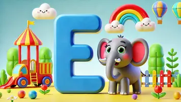 Letter Bokstav E