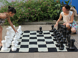 Giant Chess Set rental