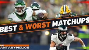 Best/Worst Matchups - 2025 Week 1