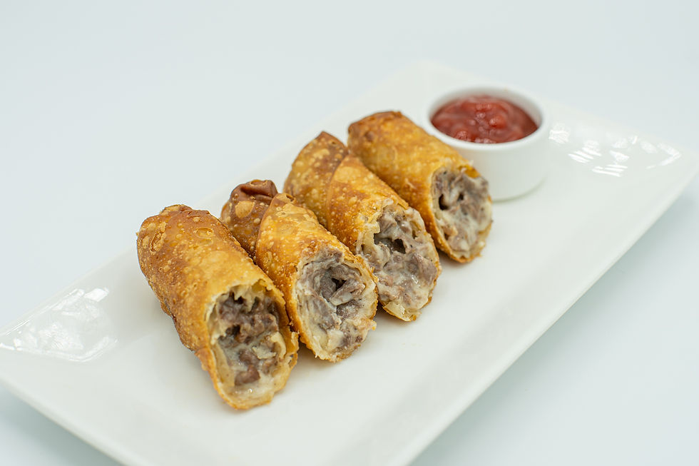 Thumbnail: Philly Cheesesteak Egg Rolls– (6-Pack)