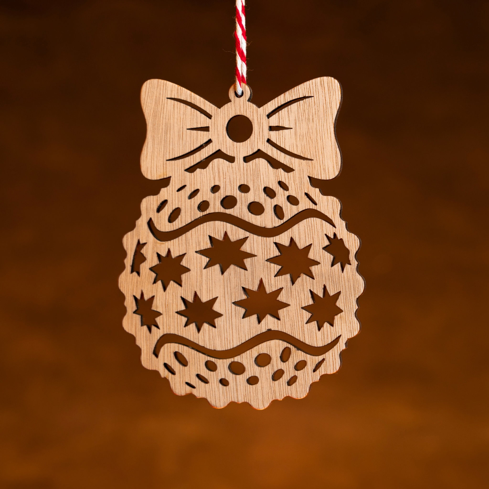 Boule de Noël - Nœud