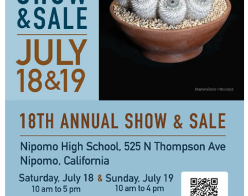 Central Coast Cactus and Succulent Society (CCCSS) 2026