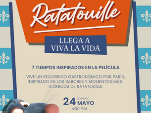 Ratatouille en Bogotá: una experiencia gastronómica inspirada en la película llega a Viva la Vida