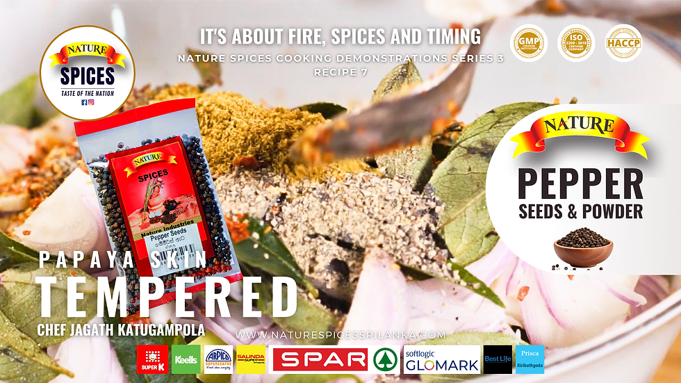 Pepper Powder and Seeds from Nature Spices