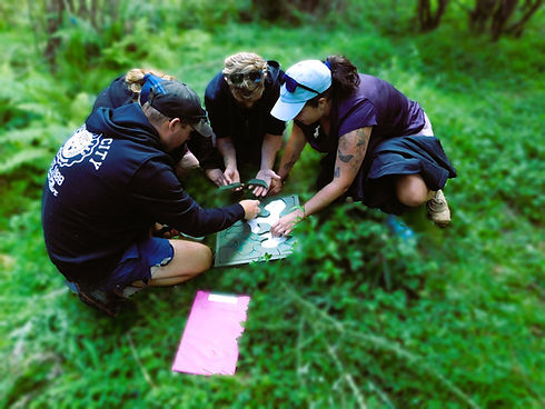 Team puzzling it out on a Mission