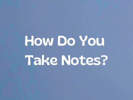 Note Taking is Important