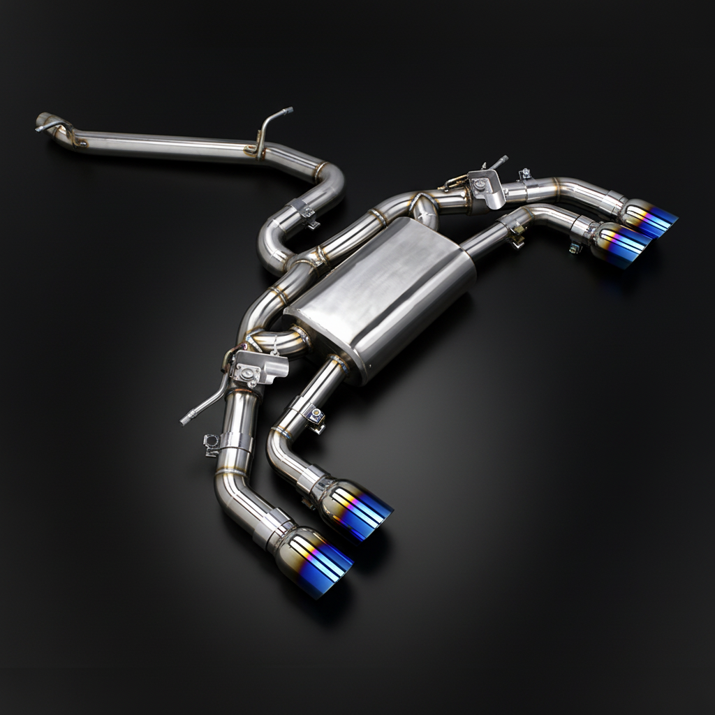 VW Golf R MK7 Valved Exhaust 