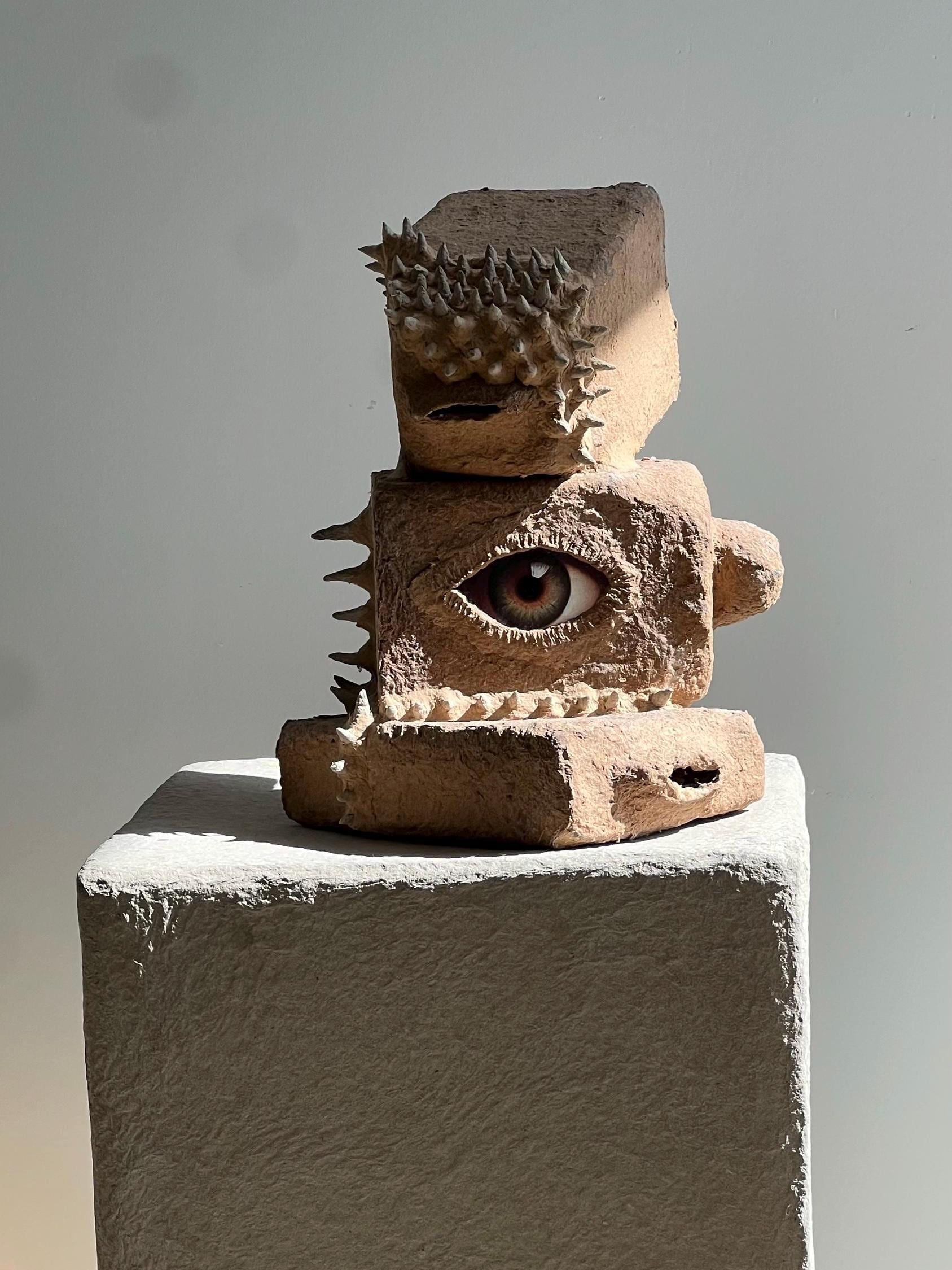 Beyond the veil collection , paper mache sculpture