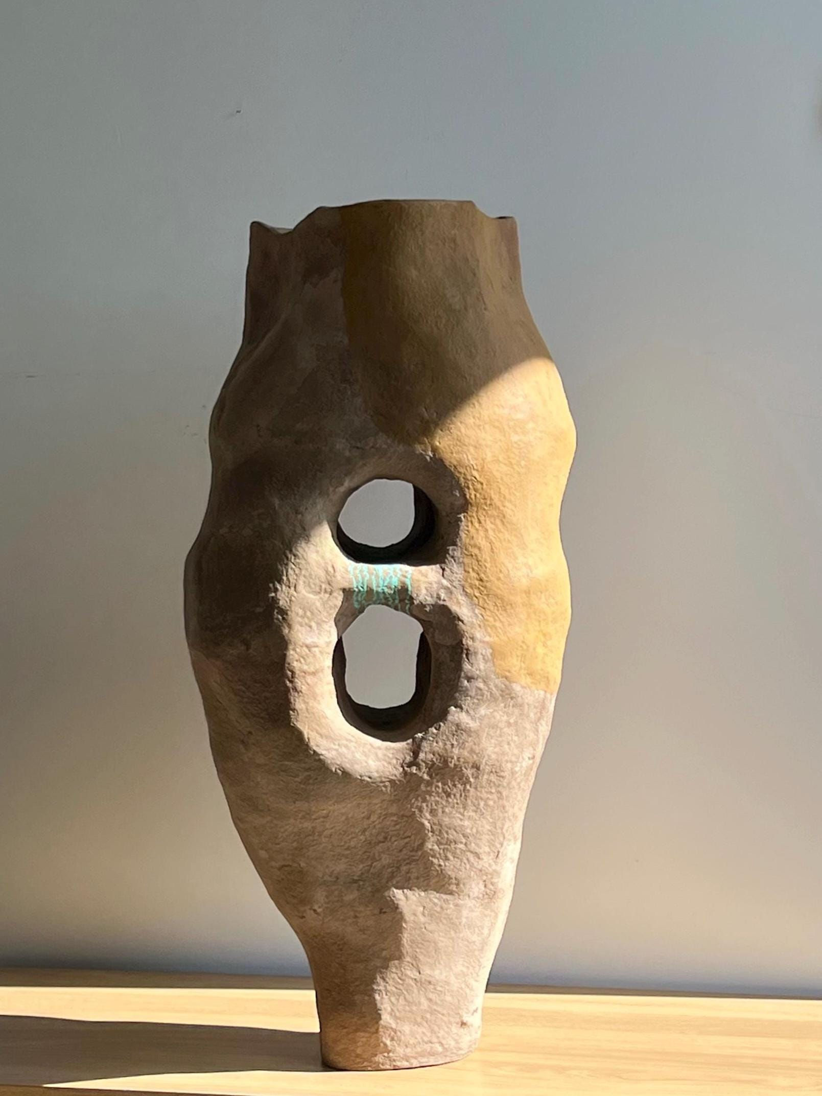 Divine Collision Collection - Paper Mache Vessels, Abstract Sculptures