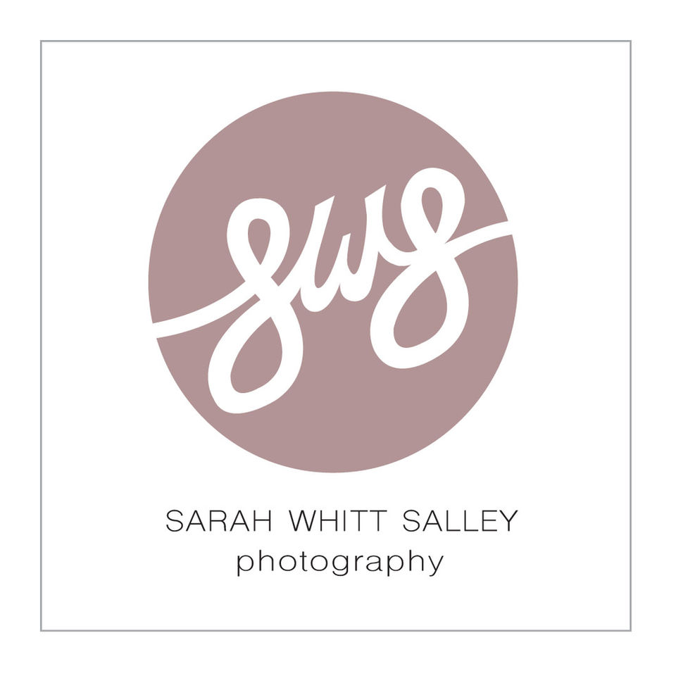 One color handwritten script style monogram logo design