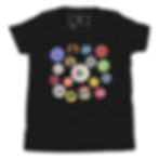Thumbnail: New Orleans Four 65th Anniversary Black -n- I'm Proud Buttons T-Shirt