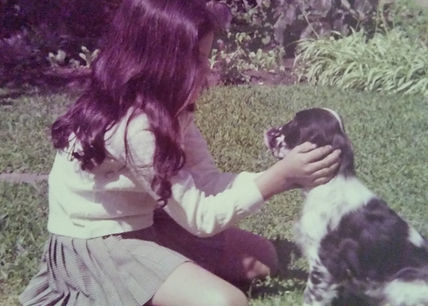 Adriana and Conchita my puppy