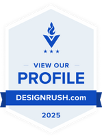 CC Website Design's rating on DesignRush, the industry-leading B2B Marketplace connecting brands with agencies