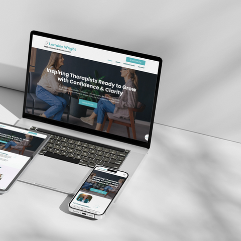 Lorraine Wright Wix Website Redesign