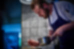 Head Chef Charlie Yates at Allis Wine Bar