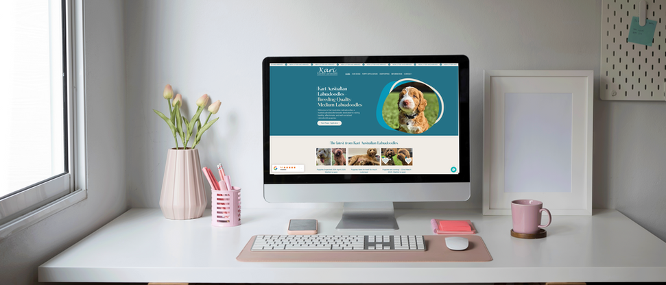 Wix Website Redesign for Kari Australian Labradoodles