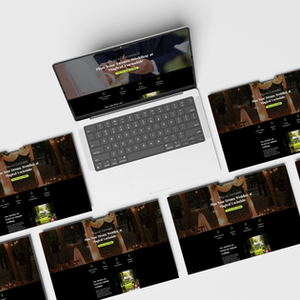 Magical Lucindale Website Design Mockup