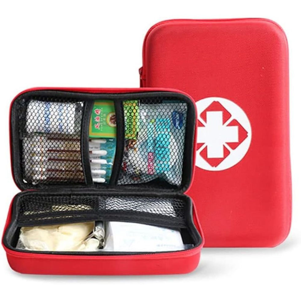 Thumbnail: 63-Piece First Aid Kit - Semi Hard Case