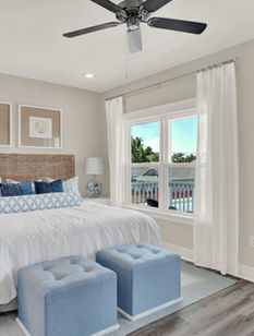 Bright and open bedroom