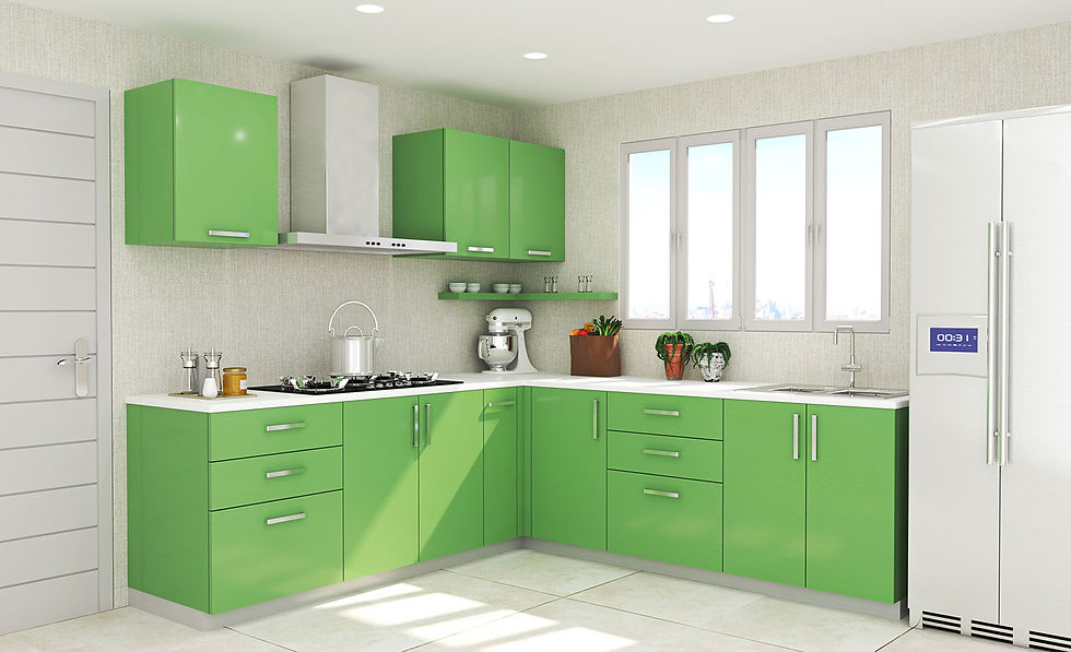 Thumbnail: Frida L Shaped Kitchen