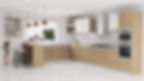Thumbnail: Lovisa L Shaped Modular Kitchen