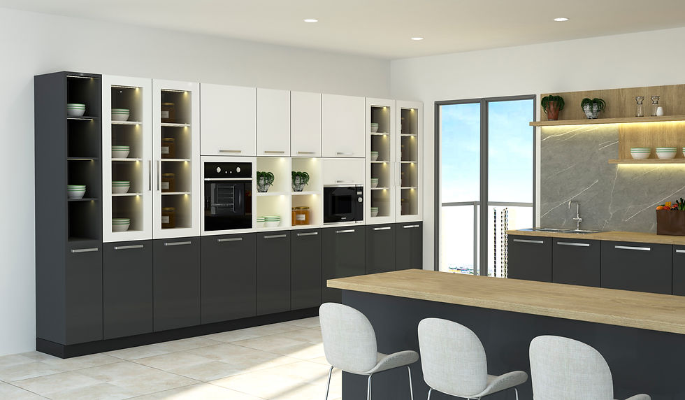 Thumbnail: Bettina U Shaped Modular Kitchen