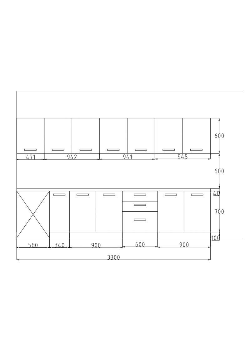Thumbnail: Karmina U Shaped Modular Kitchen in Garden Oak and Sage Green