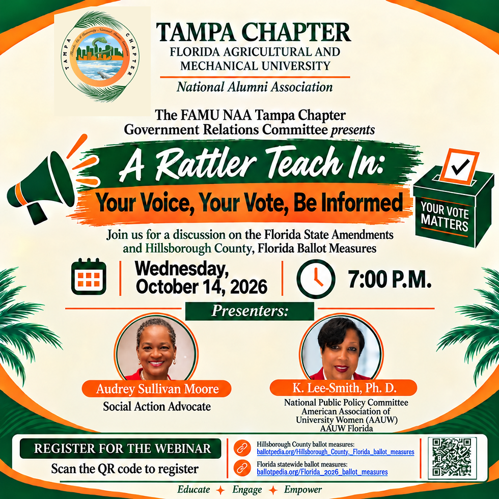 A Rattler Teach-In: Your Voice, Your Vote, Be Informed!