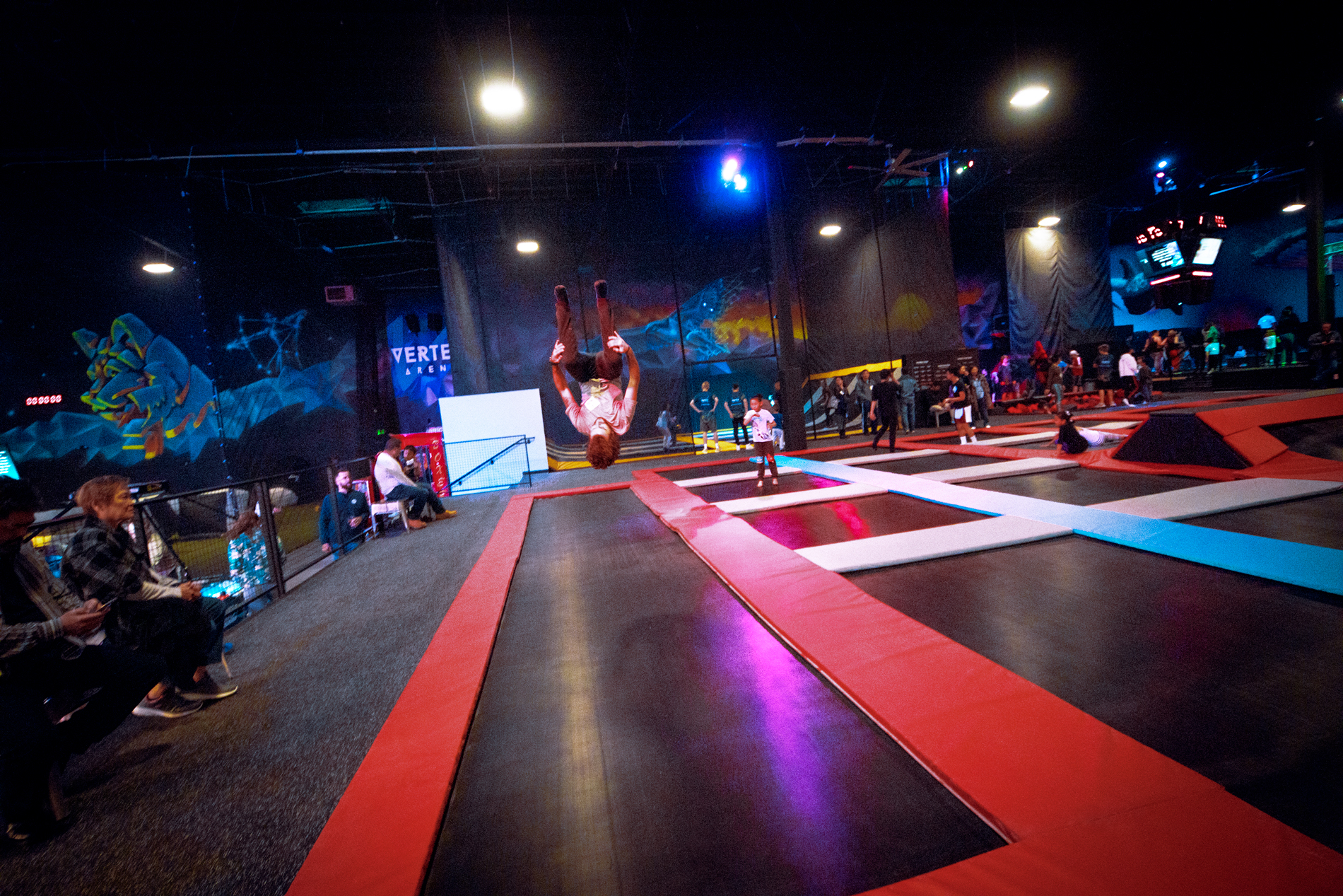 Trampolines Vertex Arena Redmond