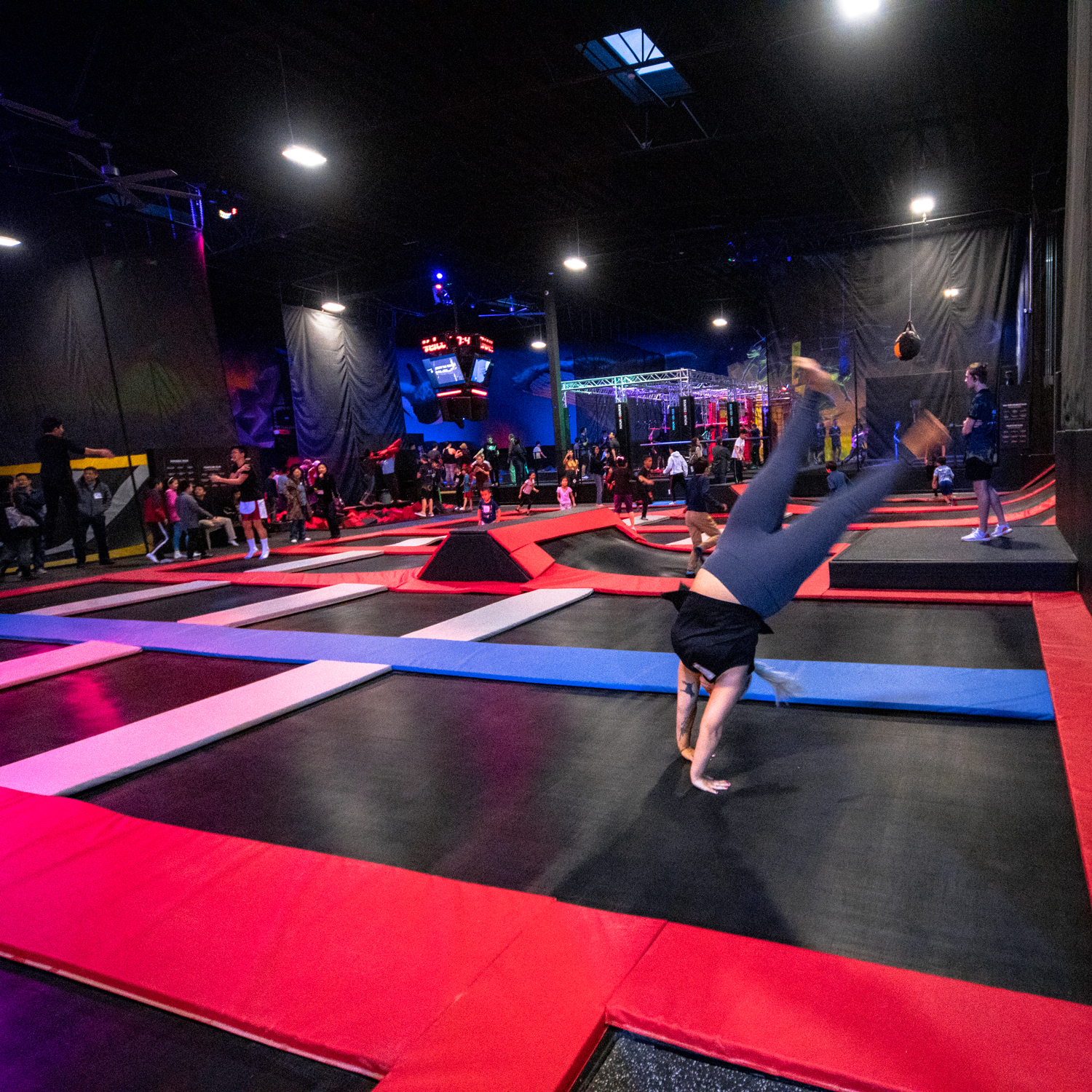 Trampolines Vertex Arena Redmond