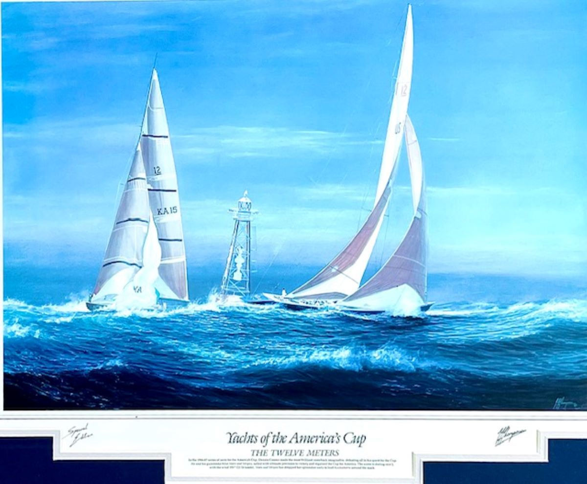 Tim Thompson| The Twelve Meters| Lithograph