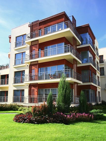 Modern Apartment Block