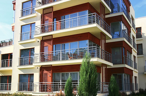 Modern Apartment Block