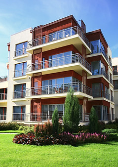 Modern Apartment Block