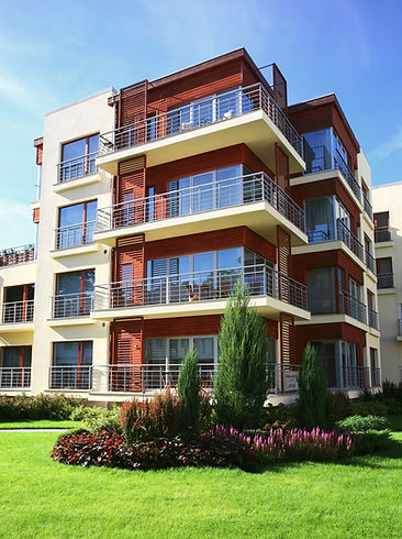 Bloco de apartamentos moderno